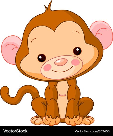 Monkey Royalty Free Vector Image Vectorstock