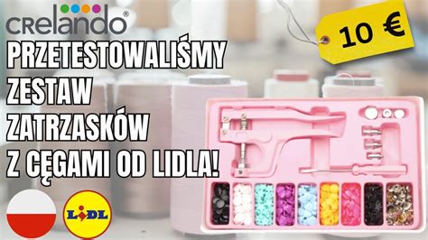 ZESTAW ZATRZASKÓW Z CĘGAMI CRELANDO POLSKA POLSKI LIDL YouTube