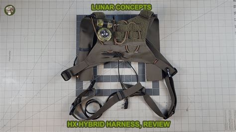 Lunar Concepts Hx Hybrid Chest Rig Harness Review Youtube