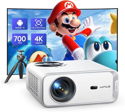 Vidéoprojecteur 4KFocus Électrique Android TV20000 Lumens Projecteur