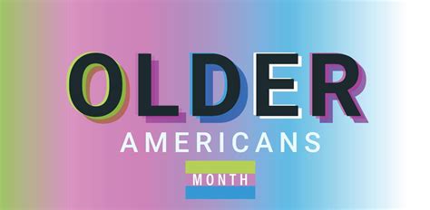 Older Americans Month. template background, banner, card, poster ...