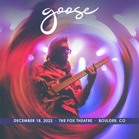 Goose The Fox Theatre Boulder Co Reviews Album