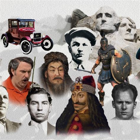 History Character Montage For History Fans Illustration Or Graphics