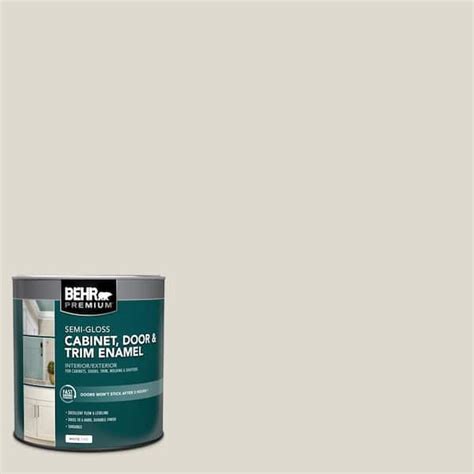 Behr Premium Qt Mq Ginger Sugar Semi Gloss Enamel Interior