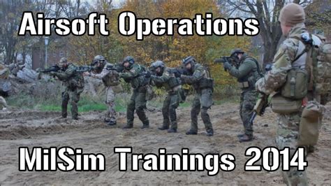 Airsoft Operations Milsim Trainings Teaser Youtube