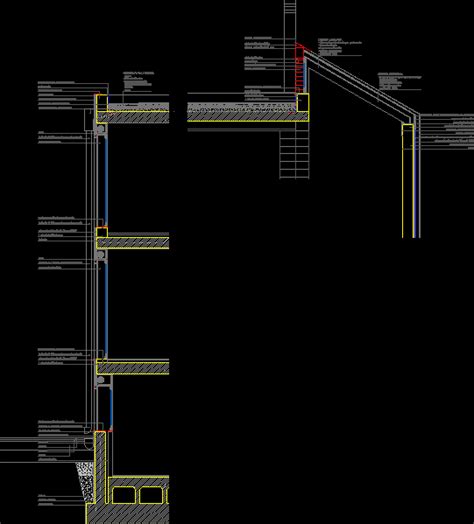 Seccion Constructiva En Dwg Kb Librer A Cad