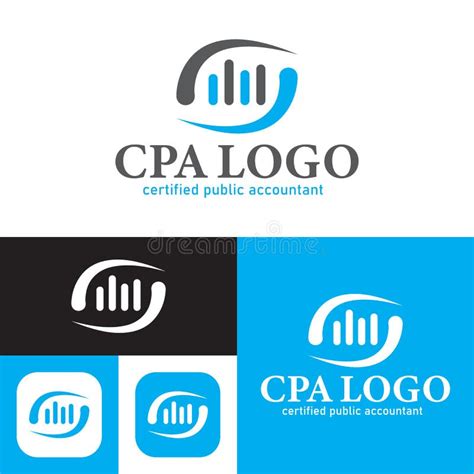 Simple Certified Public Accountant Logo Templatecpa Logo Black And