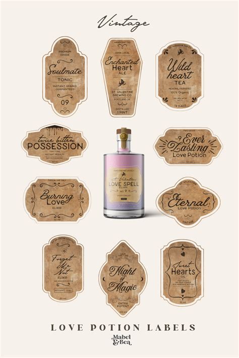 Potion Bottle Bottle Labels Harry Potter Potion Labels Diy Halloween