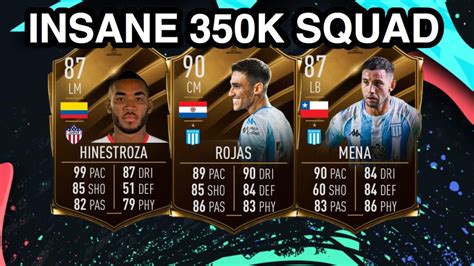 Insane K Hybrid Squad Builder Fifa Ft Hinestroza Rojas Mena