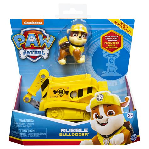 Paw Patrol Voertuig Met Pup Rubble Toychamp