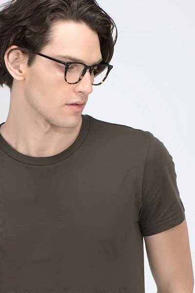 Exposure Square Jet Amber Glasses For Men Eyebuydirect