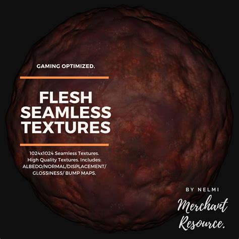 Flesh Seamless Textures Merchant Resource 2D Graphics Merchant