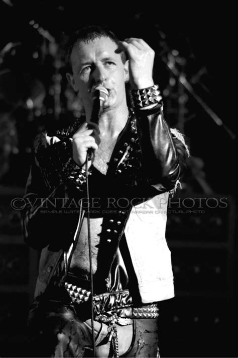 Rob Halford Judas Priest Photo 8x12 or 8x10 inch Live Concert Pro Fuji ...