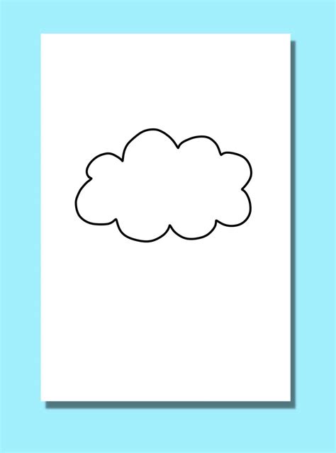 Looking For A Cloud Template Free Printable Cloud Templates For