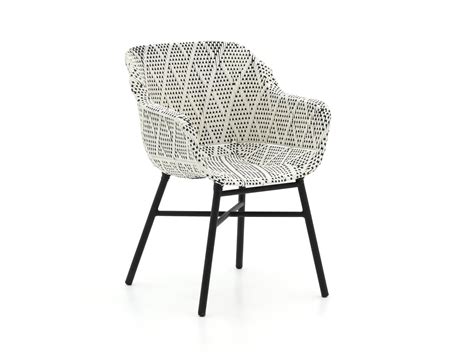 Hartman Delphine Dining Tuinstoel Diamond Frame Carbon Black