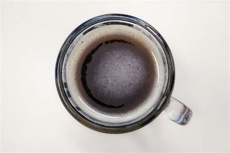 Premium Photo Top View Of Glass Of Root Beer