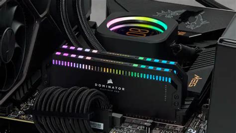 Corsair Dominator Platinum RGB DDR5-6600 Lays Claim To Fastest RAM You ...