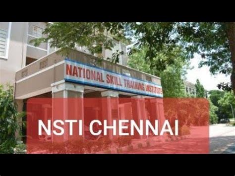 Nsti Chennai Cti Cits Full Information Youtube