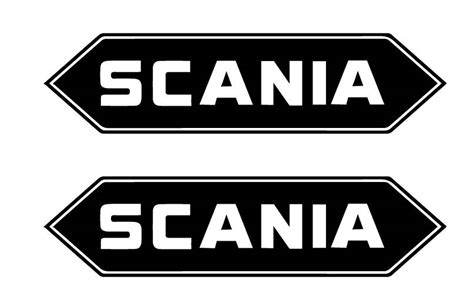 Scania Sticker Retro 2st Buitenplak Joostshop