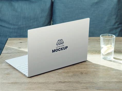 Free Laptop Back Cover Mockup – FreeMockup.net