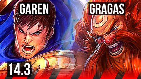 Garen Vs Gragas Top Games Legendary Rank Garen Euw