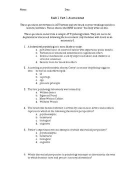 Ap Psychology Stats Worksheet