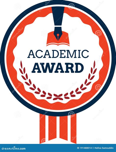 Academic Award Design. Vector Illustration Decorative Design Stock ...