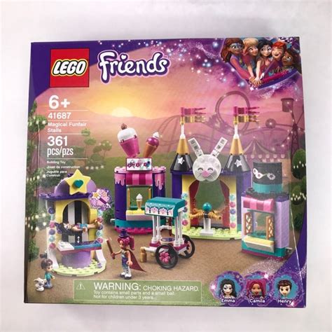 Lego Toys Lego Friends Magical Funfair Stalls 4687 Building Kit New