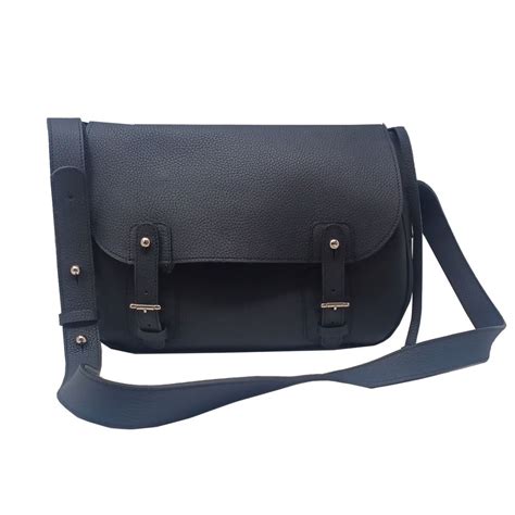 Sac En Cuir Pour Homme Mod Le Julien Noir Charles Et Charlus