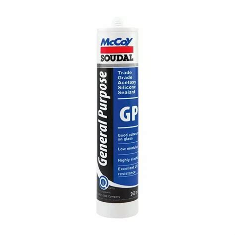 Mccoy Soudal Products McCoy GP Silicone Sealant Black Wholesaler From