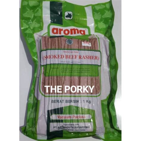 Jual SMOKED BEEF RASHER AROMA BALI 1KG Shopee Indonesia