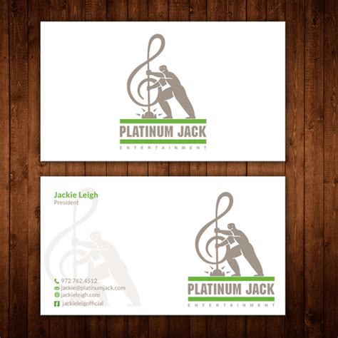 Music company business card with existing logo | Business card contest