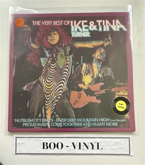 THE VERY BEST Of Ike Tina Turner 12 Inch Vinyl LP Record 1976 UAS