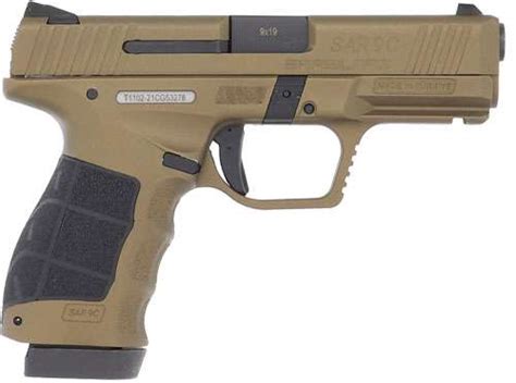 SAR SAR9 COMPACT 9MM 4 15RD BRONZE Dahlonega Armory