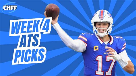 Nfl Week 4 Picks Against The Spread Youtube