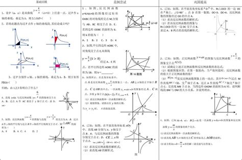 反比例函数面积不变性专题已编辑word文档在线阅读与下载无忧文档