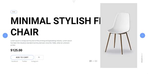 Furniture slider on Behance