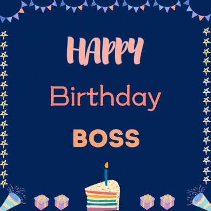 109+ Happy Birthday Boss GIF Images Download