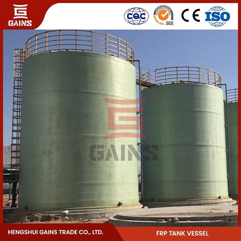 Gains Winding Frp Chemical Storage Tank Manufacturers China Frp Winding