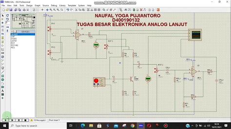 Tugas Besar Praktikum Elektronika Analog Lanjut Youtube