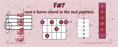 F7 Chord Root 6 Barre Chord 2nd Fret