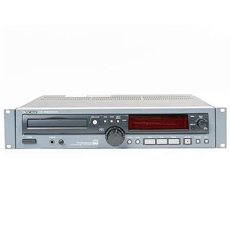 Tascam Cd Rw Professional Cd Rewritable Player And Reverb