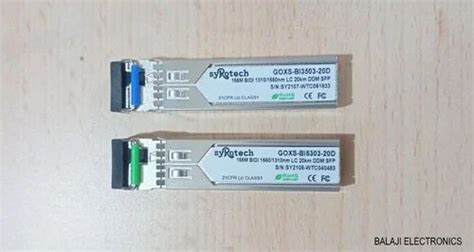 Syrotech M Sfp Nm Bidi Lc Km At Best Price In Chennai