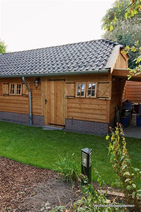 Houten Tuinpaviljoen Met Atelier Vechtdal Bouwsystemen Bv