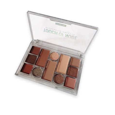 Hilary Rhoda TOUCH OF NUDE Eyeshadow Palette Colors Highly Pigmented Reflective