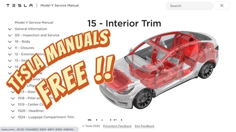 All Tesla Service Manuals Are Free YouTube