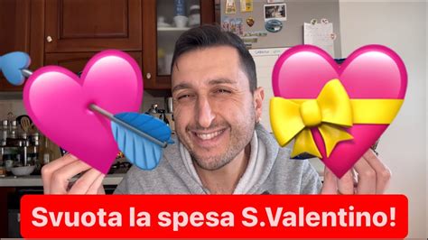 ABBASSO Il CONSUMISMO La SPESA Di SAN VALENTINO SVUOTA La SPESA