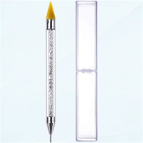 Nail Art Crystal Gem Picker Dual Ended Rhinestone Wax Gem Picking Pen