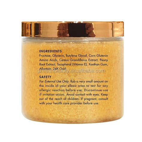 Exfoliating And Anti Toxin 24 K Gold Facial Scrub Buy Gold Facial