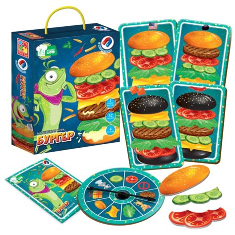 Магнитная игра Vladi Toys Бургер GF2310-02 купить в Украине,Одесса ...